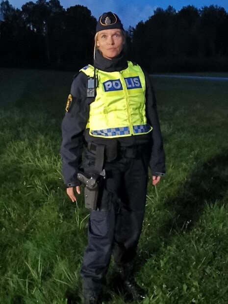 Uniformerad polis