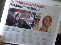 Intervju efter McDonaldsreklam