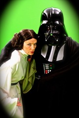 Inspelning som Darth Vader i Partaj