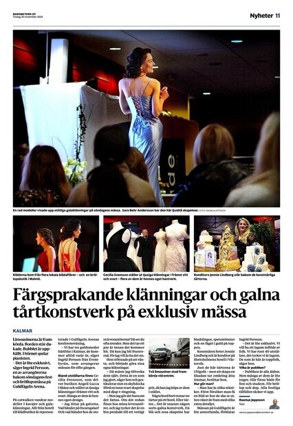 Modevisning Bröllop Kalmar 2024 Modevisning Bröllop Kalmar 2024