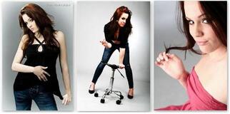 Hårmodell 2009 Hårmodell 2009