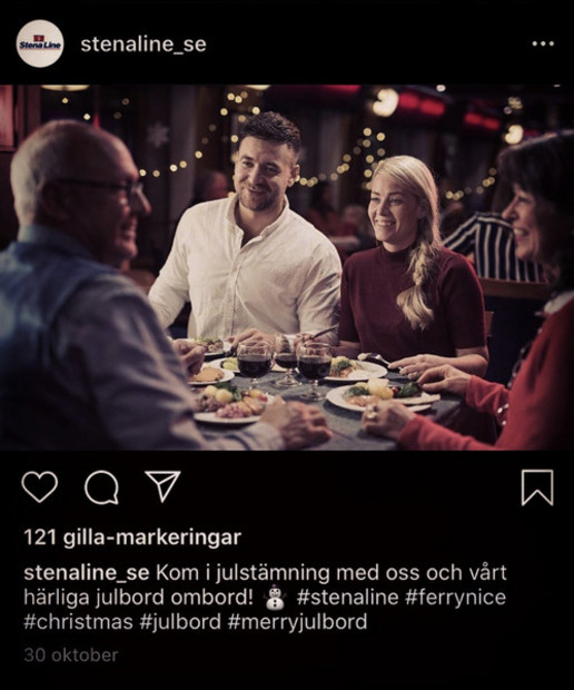 Stena Line julbord
