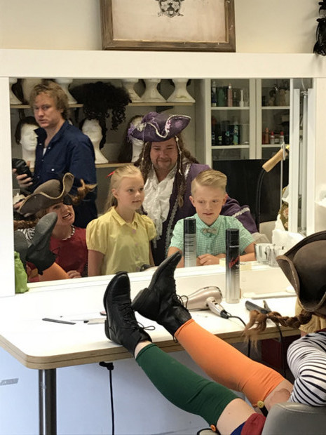 Plåtning för DN inför Pippi på de sju haven