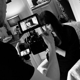 Skräckfilmsinspelning - kortfilm Skräckfilmsinspelning - kortfilm