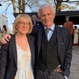 Festklar tillsammans med sambo Conrad