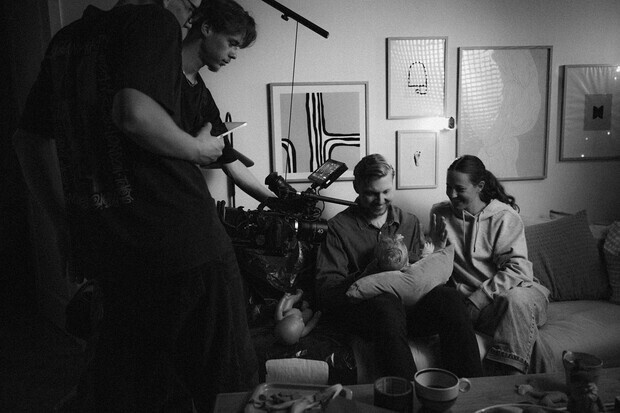 Behind the scenes