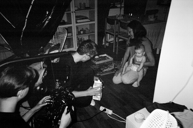 Behind the scenes