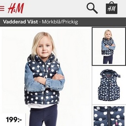 Modell för H&M Modell för H&M