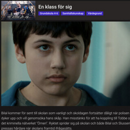 En klass för sig