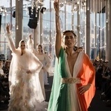 Modelljobb for Leila Hafzi sin visning i bergen