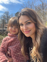 Med min dotter Med min dotter