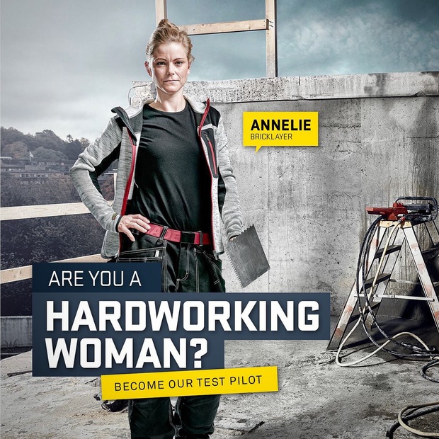 reklam blåkläder reklam blåkläder