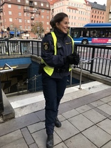 Inspelning av Hamilton  - Polis