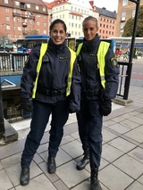Inspelning av Hamilton  - Polis