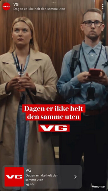 Reklame for VG
