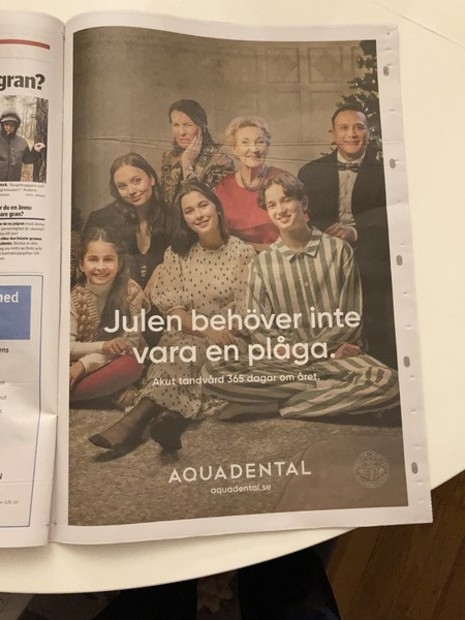 Reklam fr aqua dental