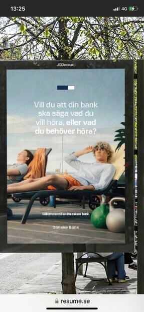 Reklam fr Danske bank