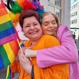 Finfin dag på jobb med datter