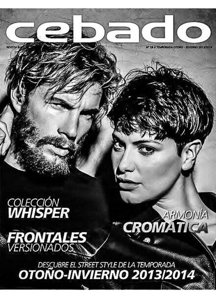 Cover for cebado hair campaign in Spain