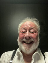 Getting ready for the make up artist