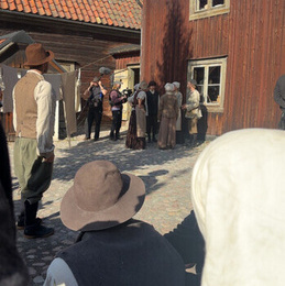 Rolig filminspelning!