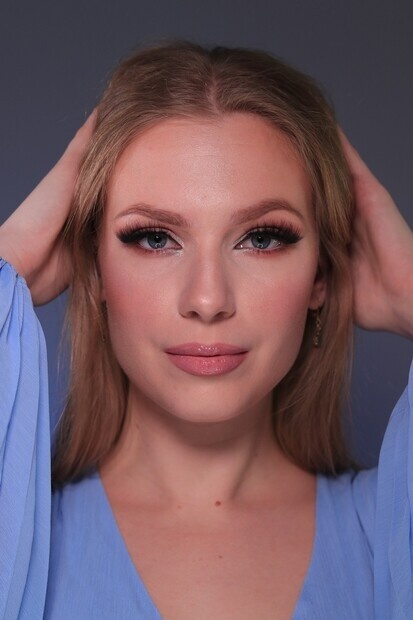 Makeup modell Makeup modell
