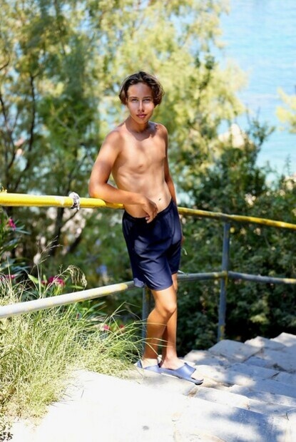 Mamma som fotograferade mig