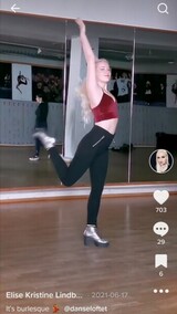 Video av dansefremførelse Video av dansefremførelse