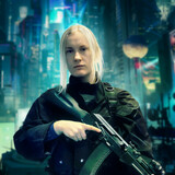 Cyberpunk-bilde av meg Cyberpunk-bilde av meg