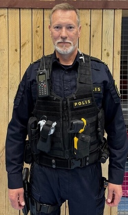Uniformerad polis