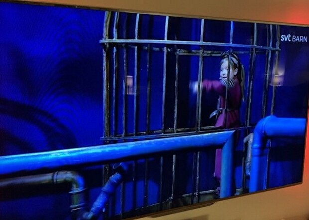 Deltagare i SVT:s barnprogram Labyrint