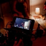 Bts från filminspelning