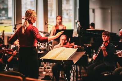 Dirigering av egenskriven musik