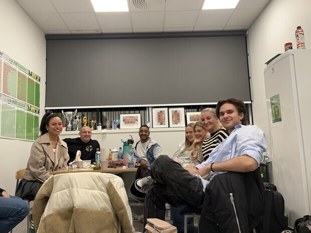 Fellesbilde backstage Fellesbilde backstage