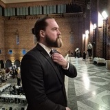 Lite posering med kollegor Lite posering med kollegor