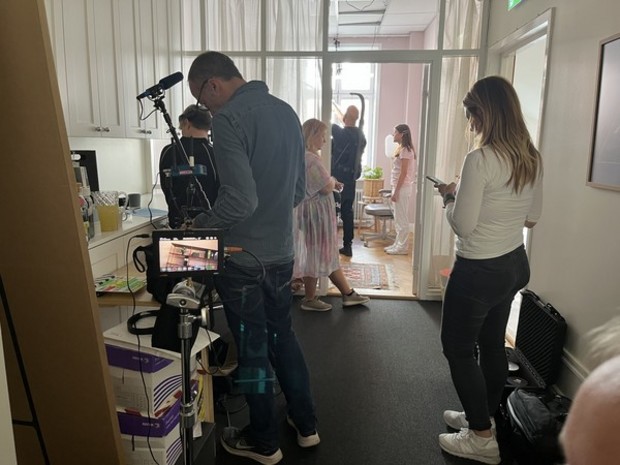 Rolig filminspelning Rolig filminspelning