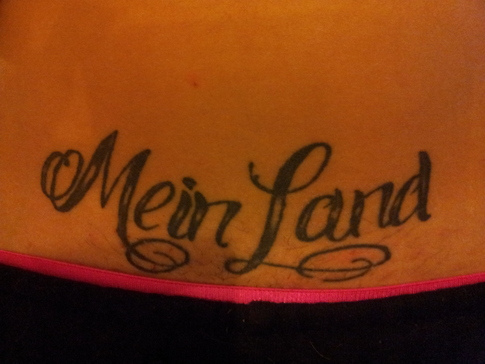 Mein Land tatuering