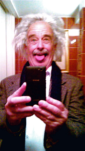 Einstein och jag -look a like.