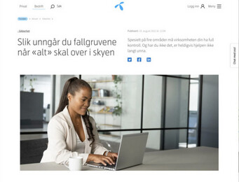 Sikkerhetskampanje Telenor Bedrift Sikkerhetskampanje Telenor Bedrift