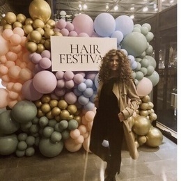 Hårmodell hair Festival Ellery