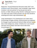 Sopra Steria SoMe kampanje Sopra Steria SoMe kampanje