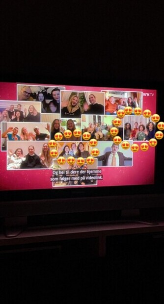 Publikum for Kos til kvelds under Corona - jobbet hjemmefra Publikum for Kos til kvelds under Corona - jobbet hjemmefra