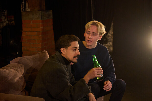 Foto fra et teater stykke fra en teater festival