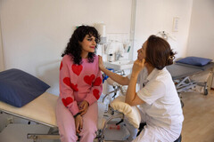 Tröstad tonåring Tröstad tonåring