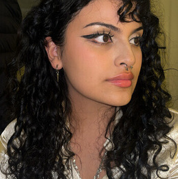 Punkig bröllopsgäst