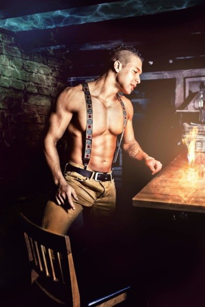 Fotoshoot for en barpning