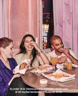 Reklambild för ZYN Reklambild för ZYN