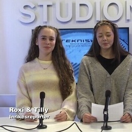 Nyhetsinslag på live tv