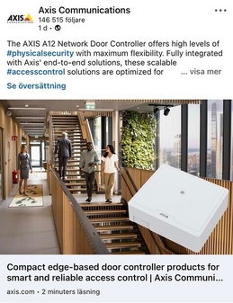 Axis communications