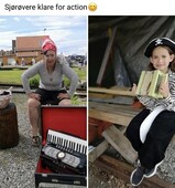 pirat skuespil son teater